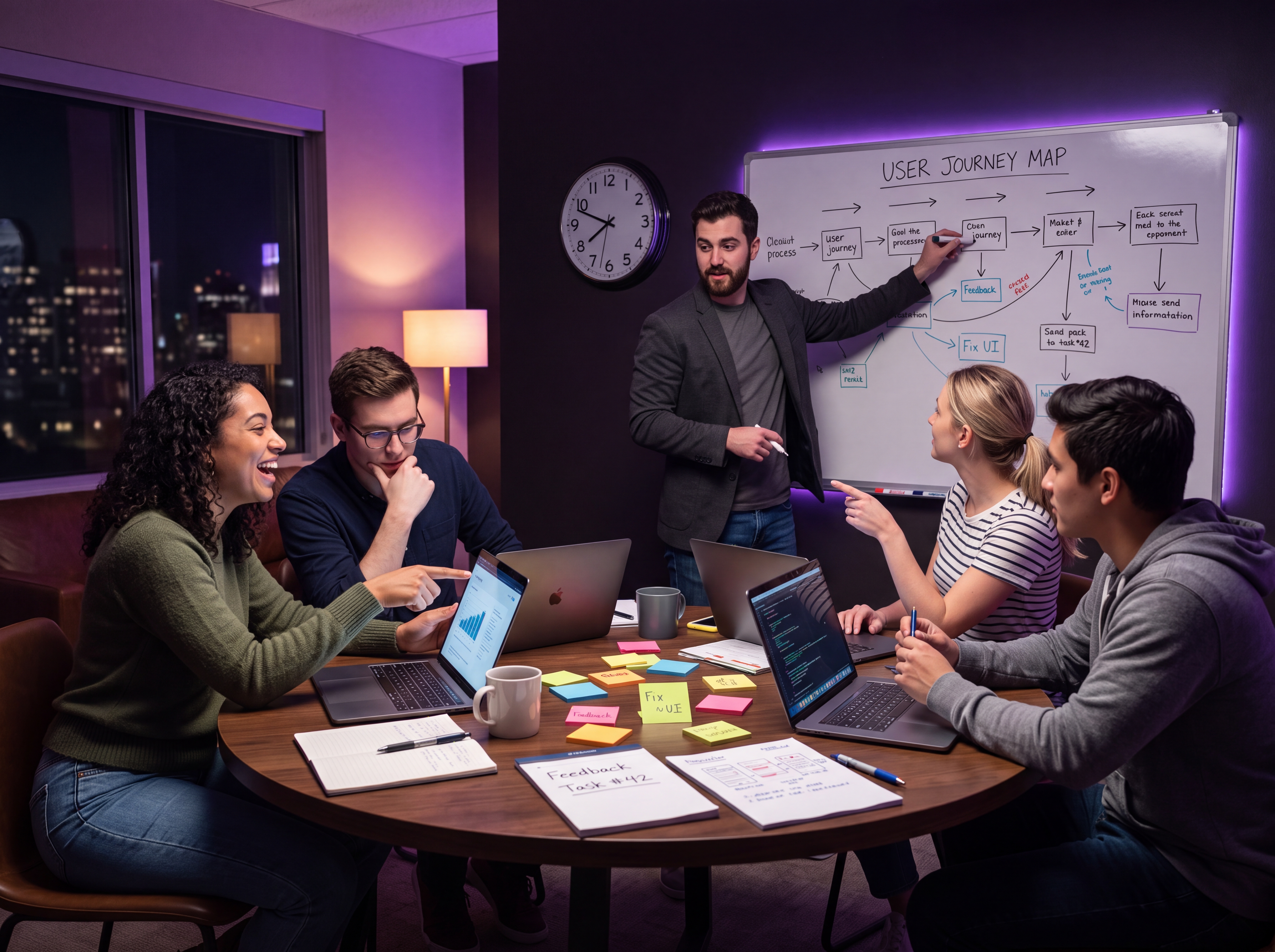 Hands-on workshops with real startups and live diagnostics